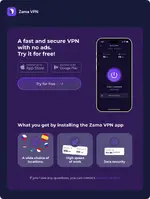 Tüm cihazlar için ücretsiz VPN ZAMA